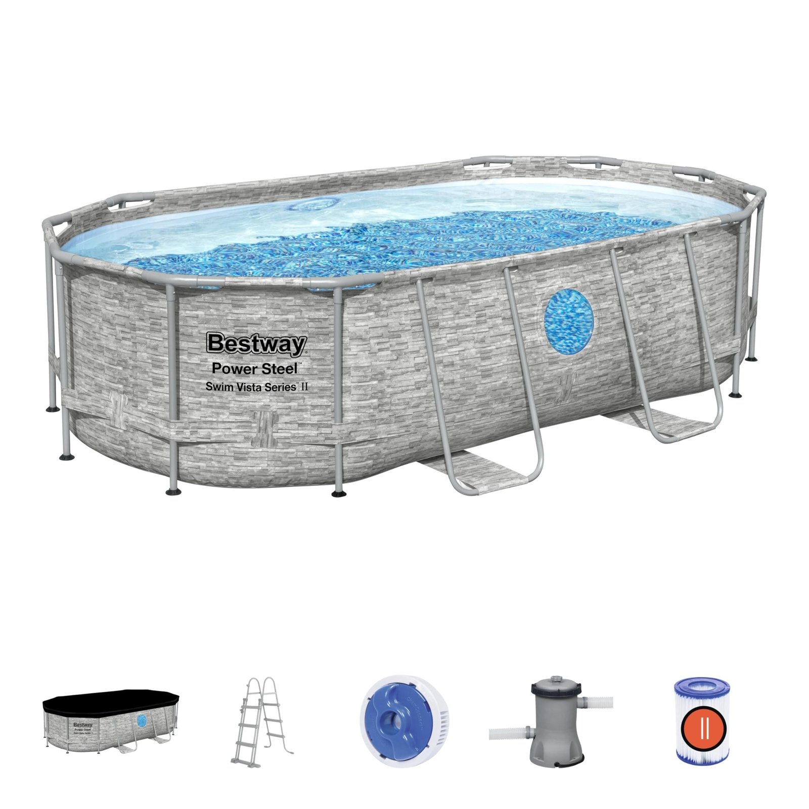 Piscinas desmontables ovaladas